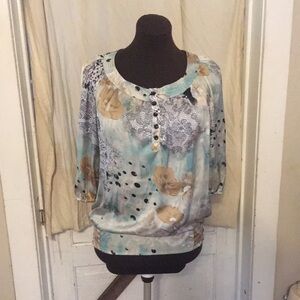 NWT Dressbarn Seaglass Blouse